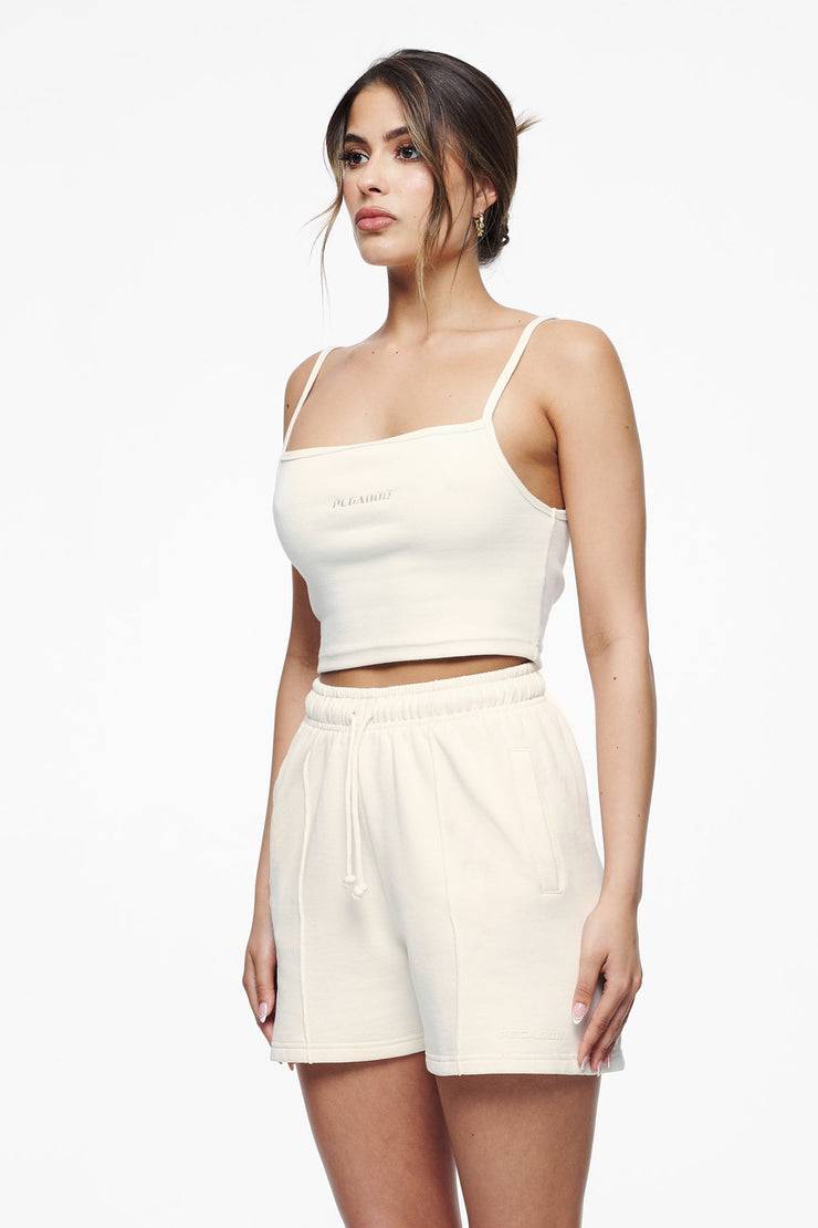 Pegador Ruby Rib Crop Top Vintage Washed Unbleached 50% Rabatt für begrenzte Zeit