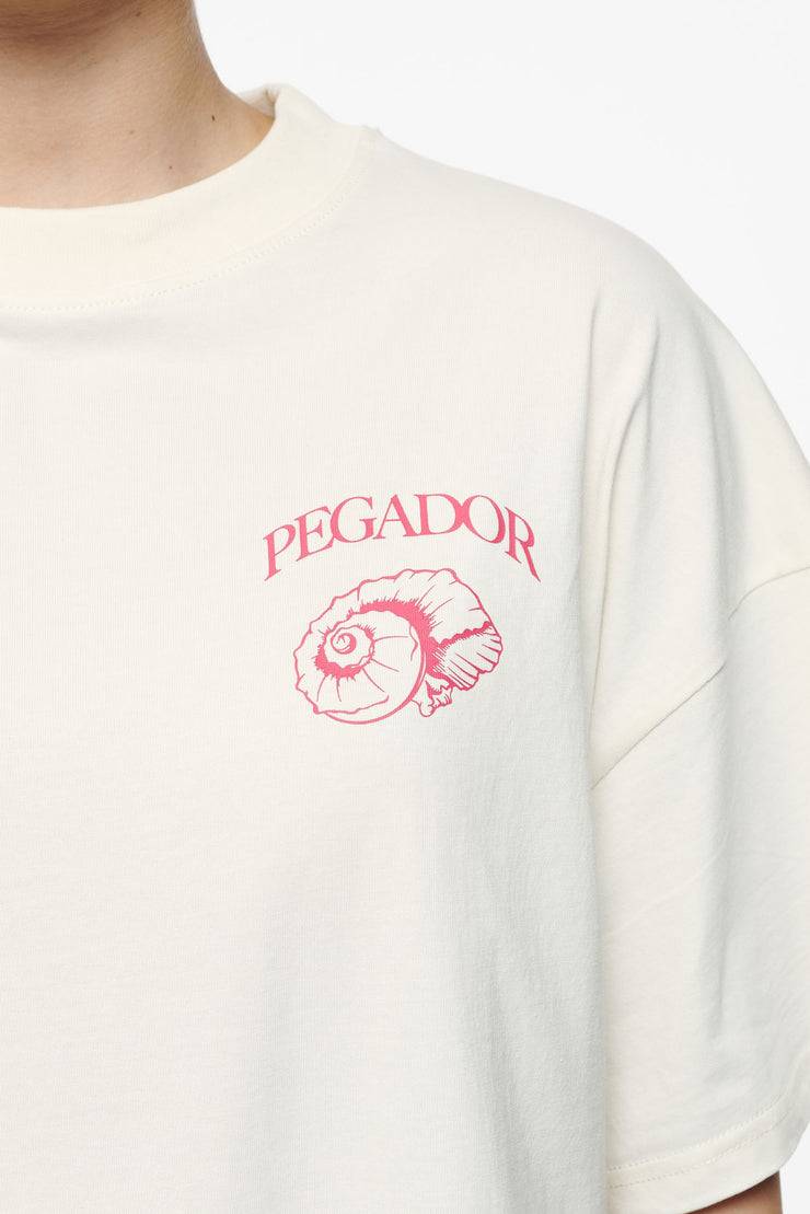 Pegador Metra Heavy Oversized Tee Vintage Washed Unbleached Angebote