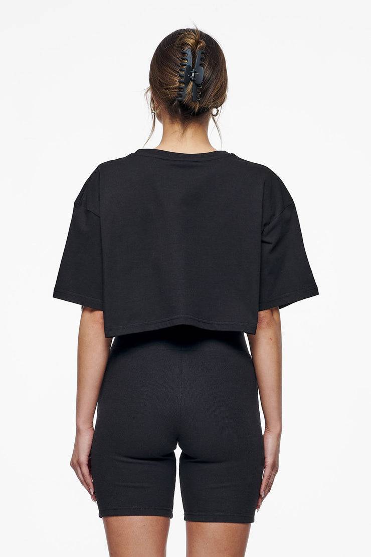 Pegador Layla Oversized Cropped Tee Black Gum Blitzverkäufe