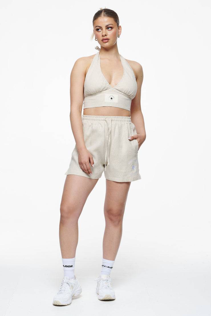 Pegador Ceria Canvas Shorts Unbleached Rabatt