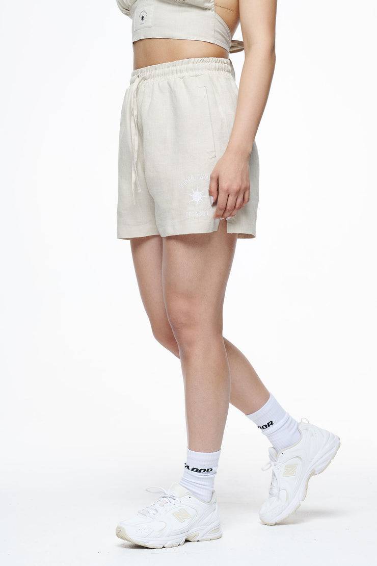 Pegador Ceria Canvas Shorts Unbleached Rabatt