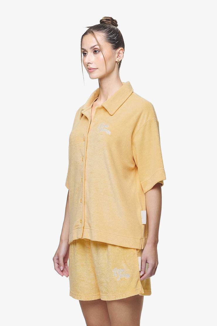 Pegador Cecina Frottee Overshirt Golden Sun Günstig kaufen