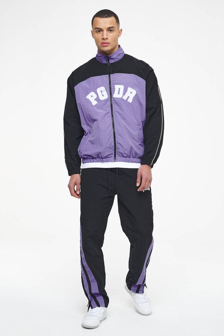 Pegador Ascot Track Jacket Black Magic Violet Neueste Mode