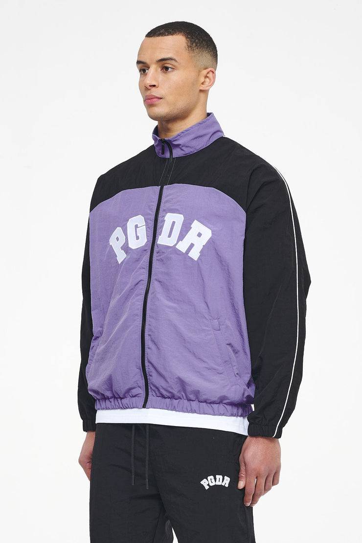 Pegador Ascot Track Jacket Black Magic Violet Neueste Mode