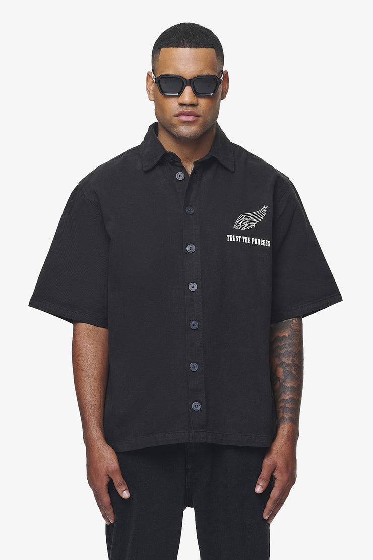 Pegador Skyler Denim Shirt Black Ink Zeitlich begrenztes Angebot