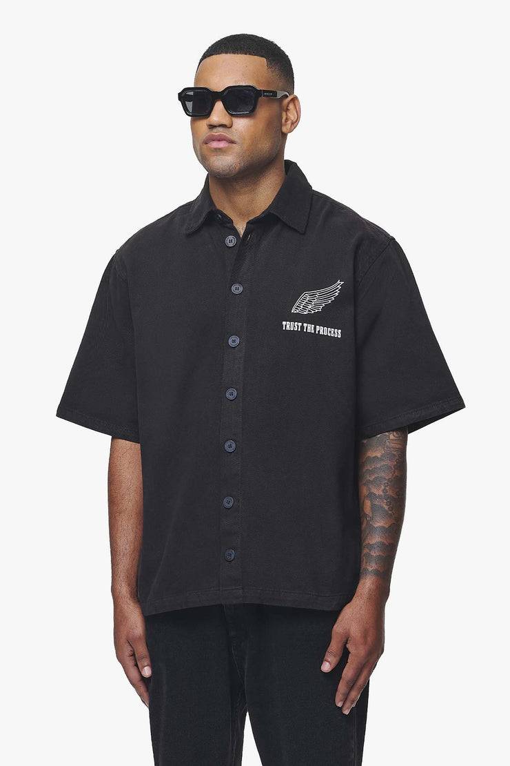 Pegador Skyler Denim Shirt Black Ink Zeitlich begrenztes Angebot