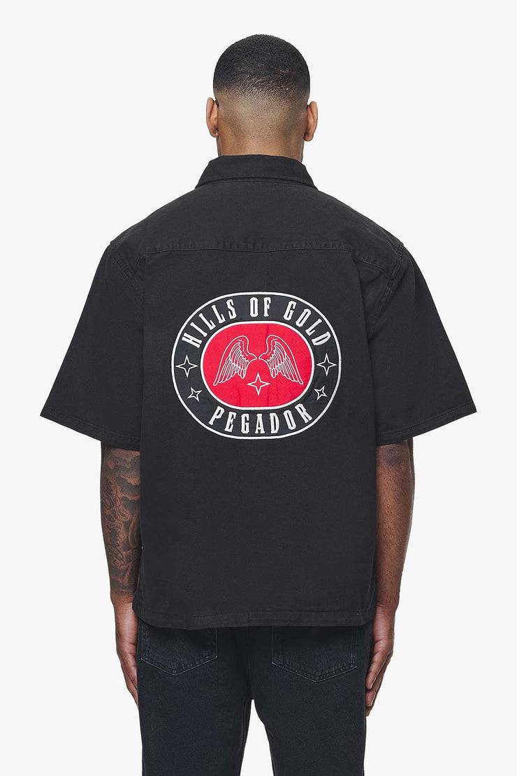 Pegador Skyler Denim Shirt Black Ink Zeitlich begrenztes Angebot