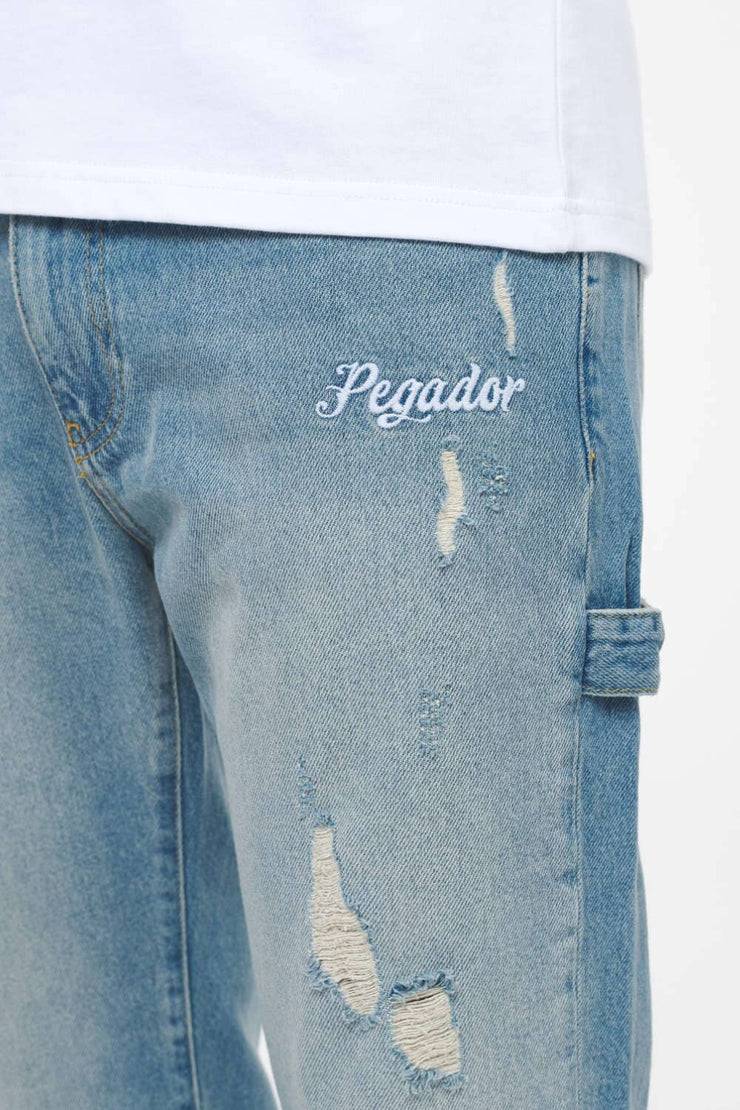 Pegador Alma Flared Jeans Washed Light Blue Blitzangebot