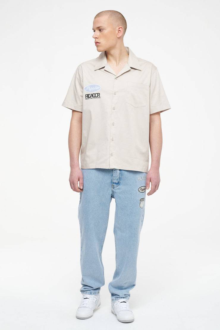 Pegador Vanness Baggy Jeans Washed Blue Große Rabatte