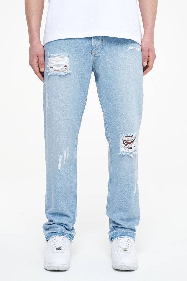 Pegador Abott Wide Jeans Washed Blue Neuheiten