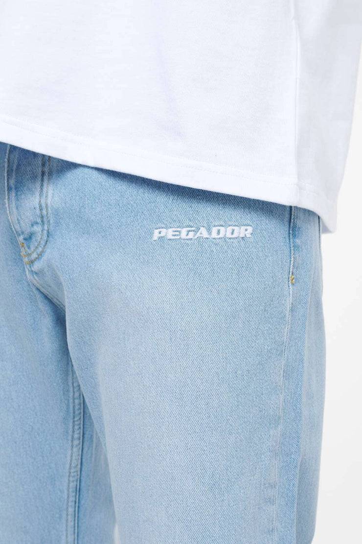 Pegador Abott Wide Jeans Washed Blue Neuheiten