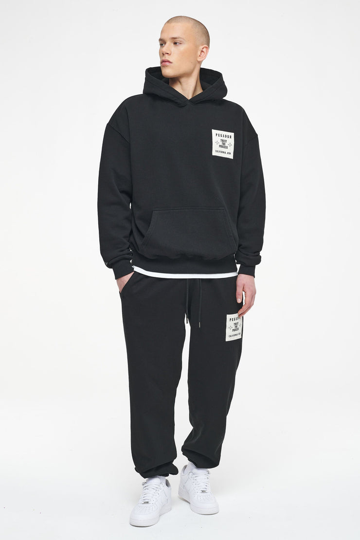 Pegador Galt Heavy Sweat Pants Vintage Washed Black Ink Wochenangebot