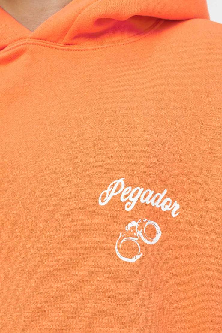 Pegador Skena Oversized Hoodie Vintage Washed Sunrise Orange Letzte 3 Tage