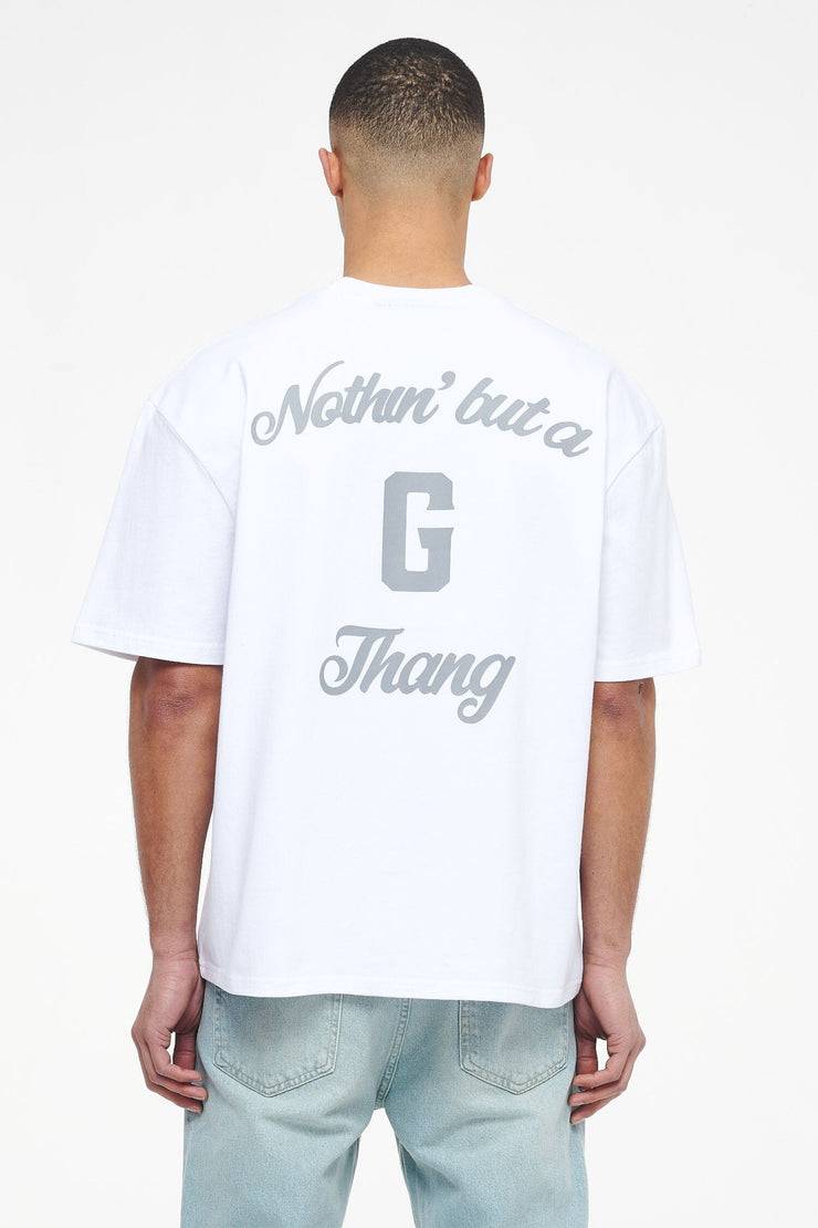 Pegador Skena Oversized Tee White Neueste Stile