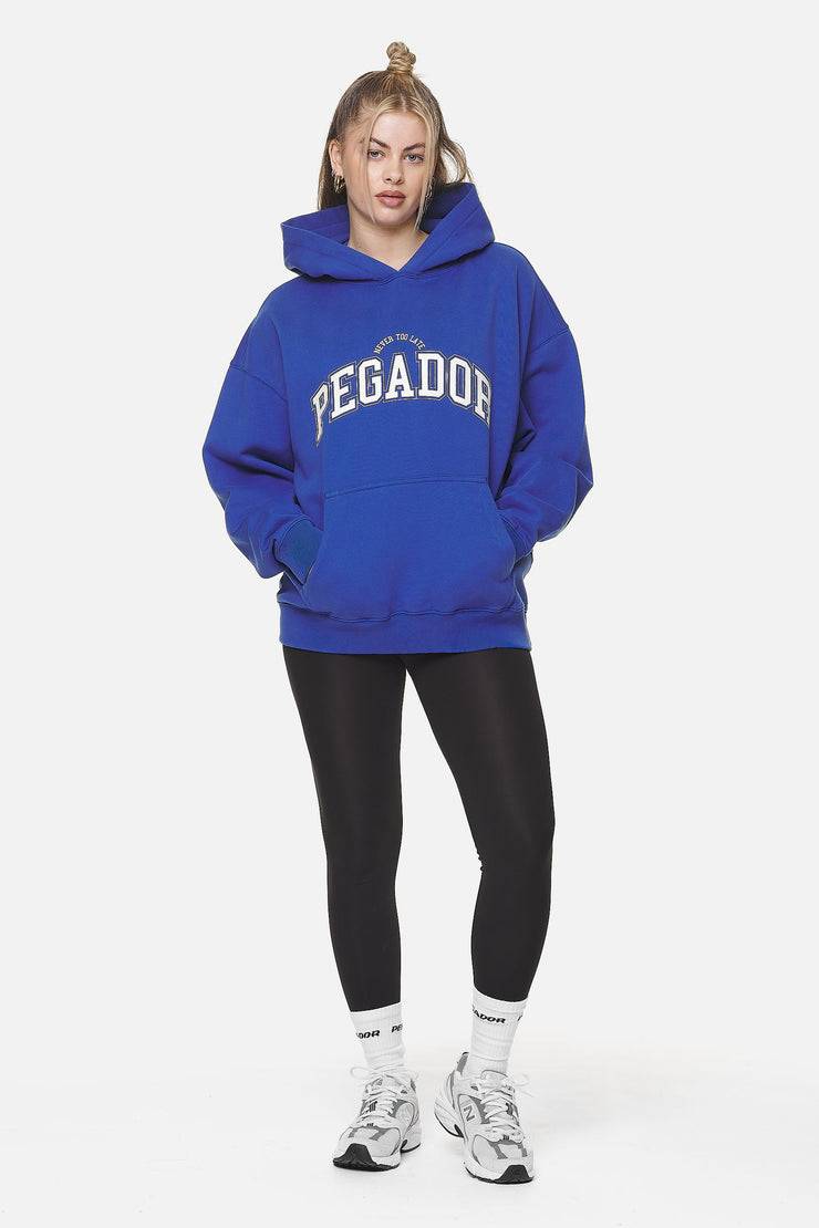 Pegador Wayruna Oversized Hoodie Washed True Blue Bis zu 50% Rabatt