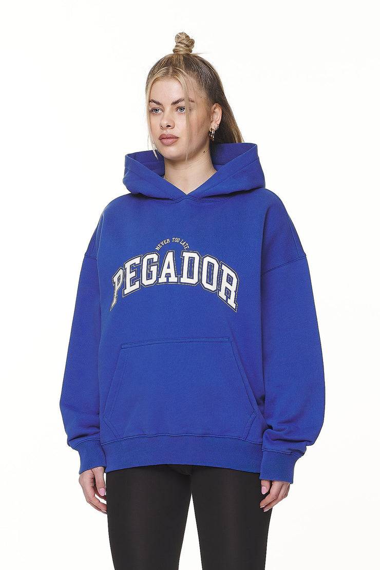 Pegador Wayruna Oversized Hoodie Washed True Blue Bis zu 50% Rabatt