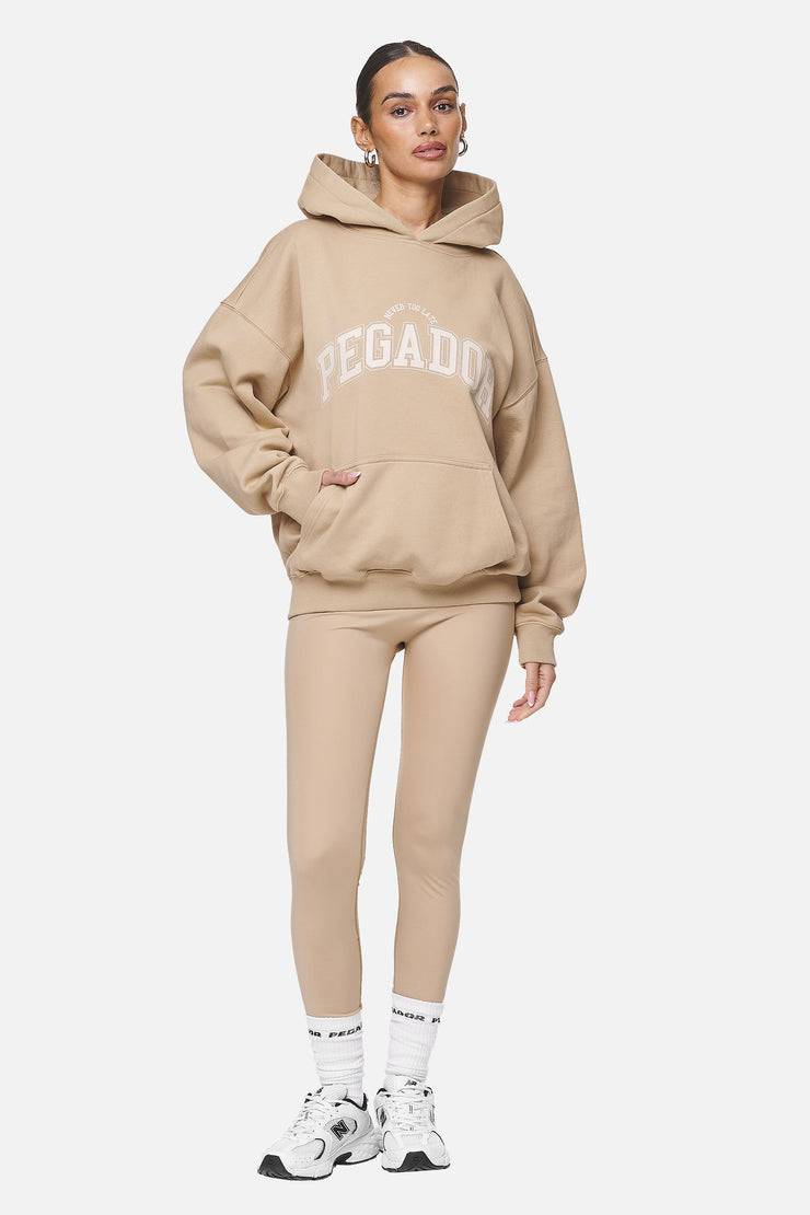Pegador Wayruna Oversized Hoodie Washed Safari Sand Bis zu 60% Rabatt