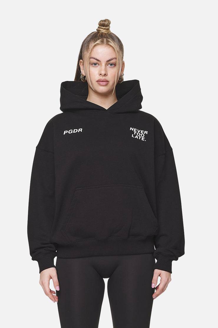 Pegador Airville Oversized Hoodie Black Nur für heute