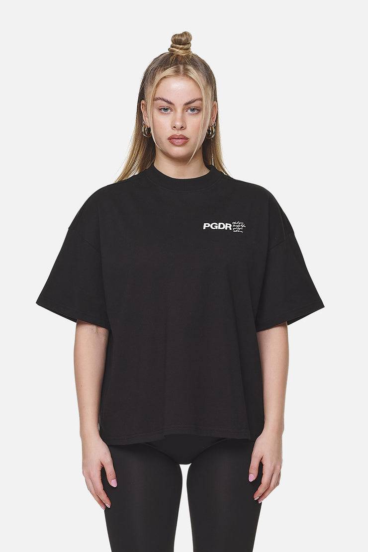 Pegador Habana Heavy Oversized Tee Black Vierteljährliche Förderung