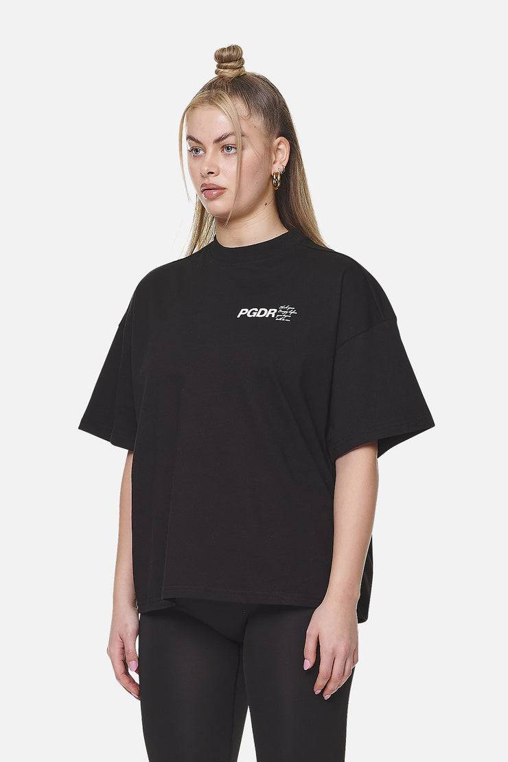 Pegador Habana Heavy Oversized Tee Black Vierteljährliche Förderung