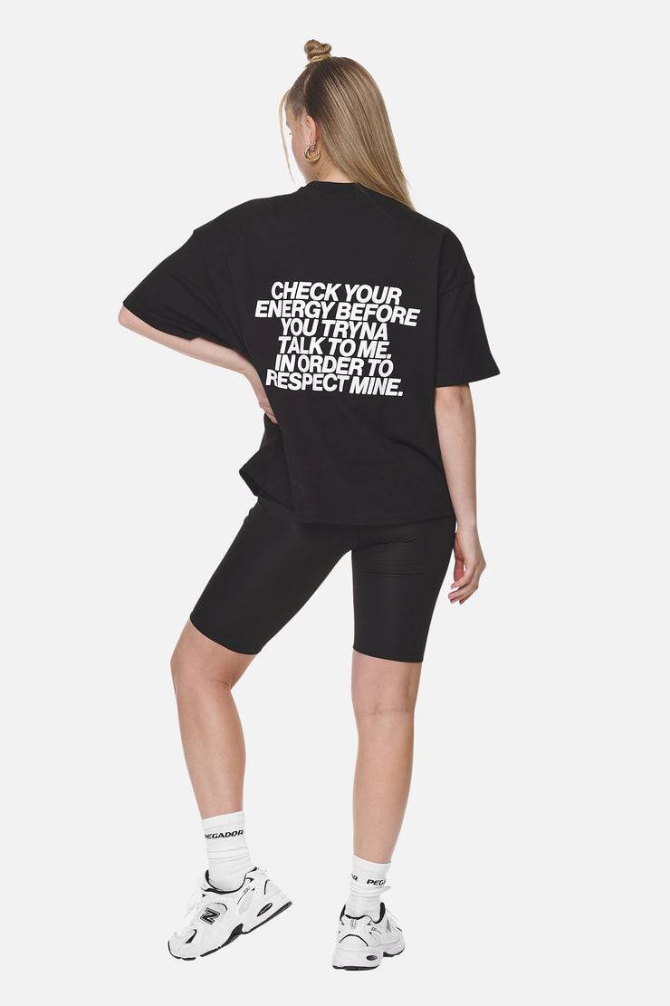 Pegador Habana Heavy Oversized Tee Black Vierteljährliche Förderung
