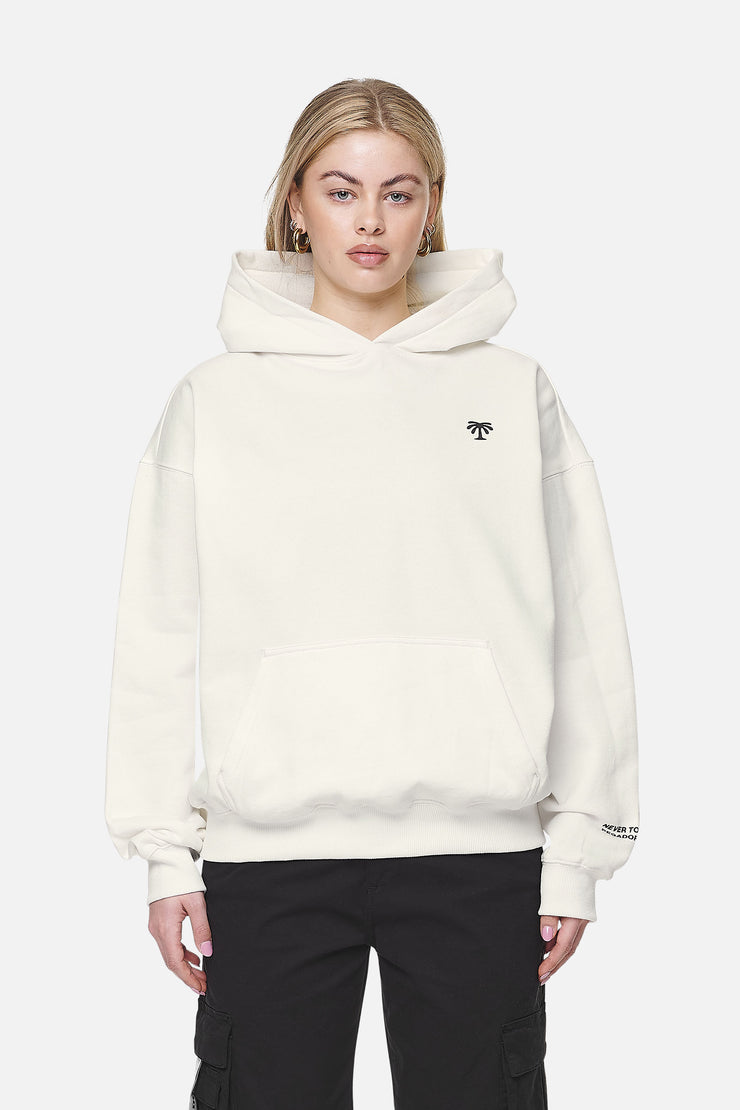 Pegador Palmyra Oversized Hoodie Washed Coconut Milk Discount Store für neue Produkte