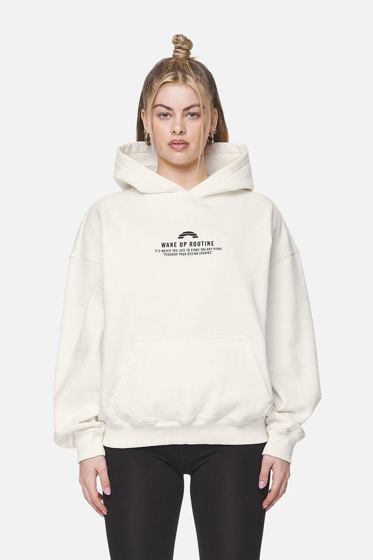 Pegador Idalia Oversized Hoodie Washed Coconut Milk Riesige Rabatte