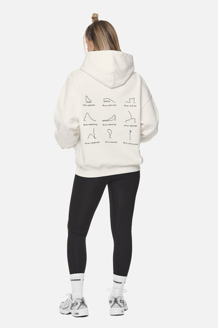 Pegador Idalia Oversized Hoodie Washed Coconut Milk Riesige Rabatte