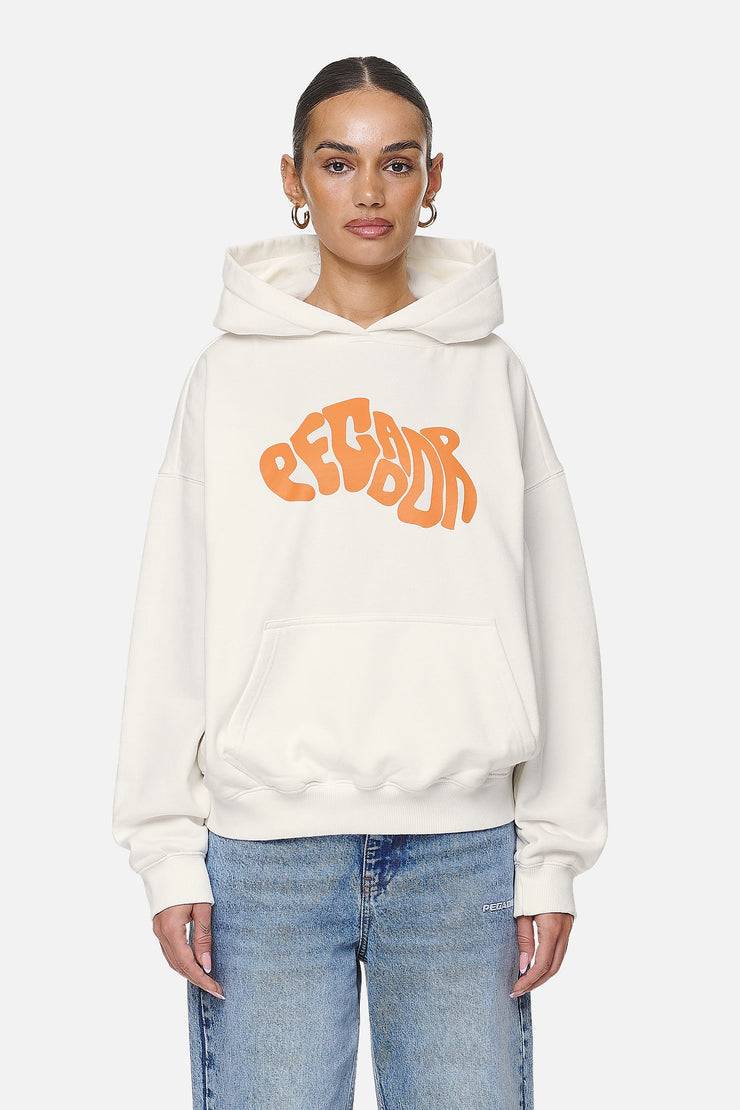 Pegador Paluma Oversized Hoodie Washed Coconut Milk Clearance-Verkauf