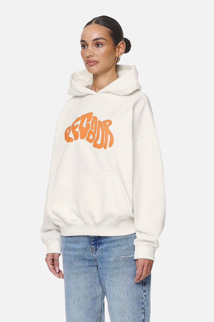 Pegador Paluma Oversized Hoodie Washed Coconut Milk Clearance-Verkauf
