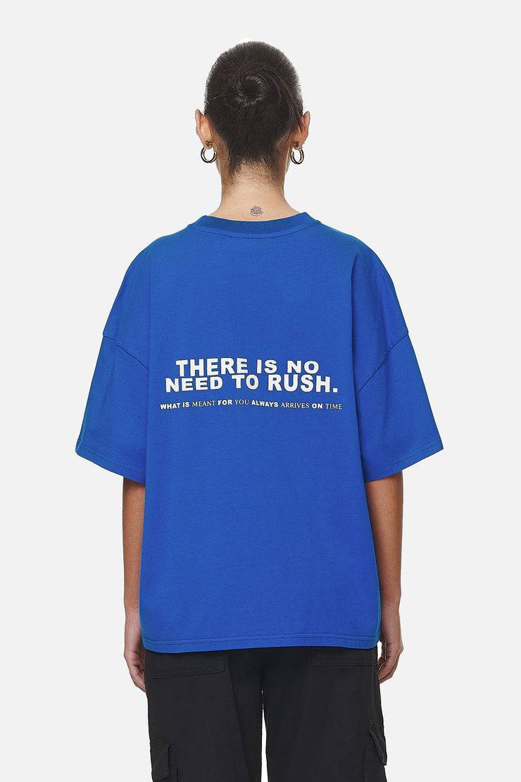 Pegador Paluma Heavy Oversized Tee Washed True Blue Fabrikladen