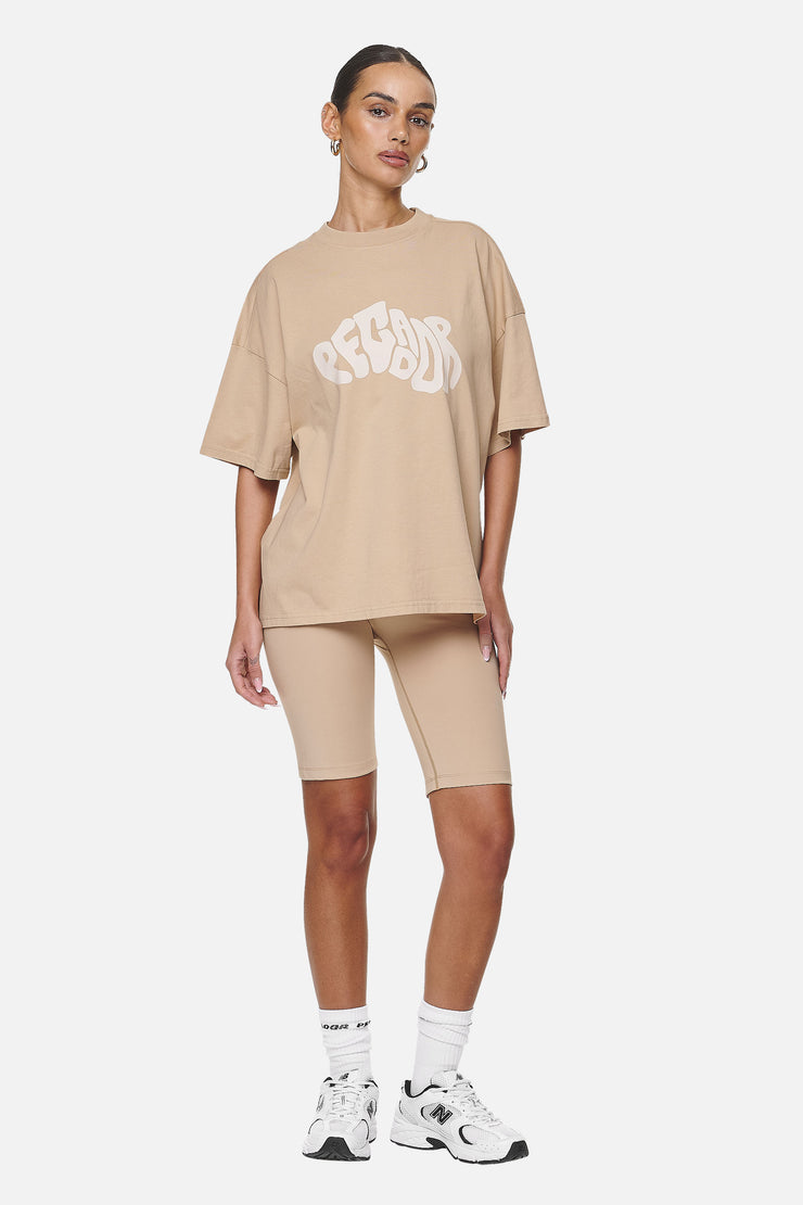 Pegador Paluma Heavy Oversized Tee Washed Safari Sand Begrenzt auf 3 Tage
