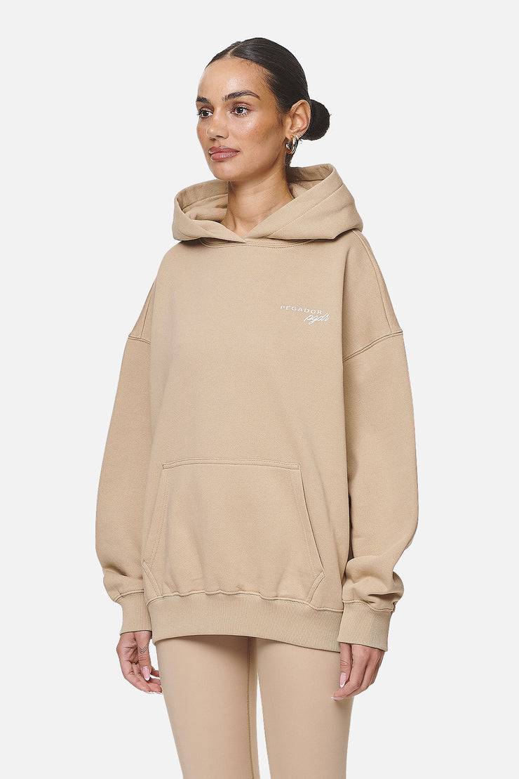 Pegador Berri Oversized Hoodie Washed Safari Sand Black Friday Preise