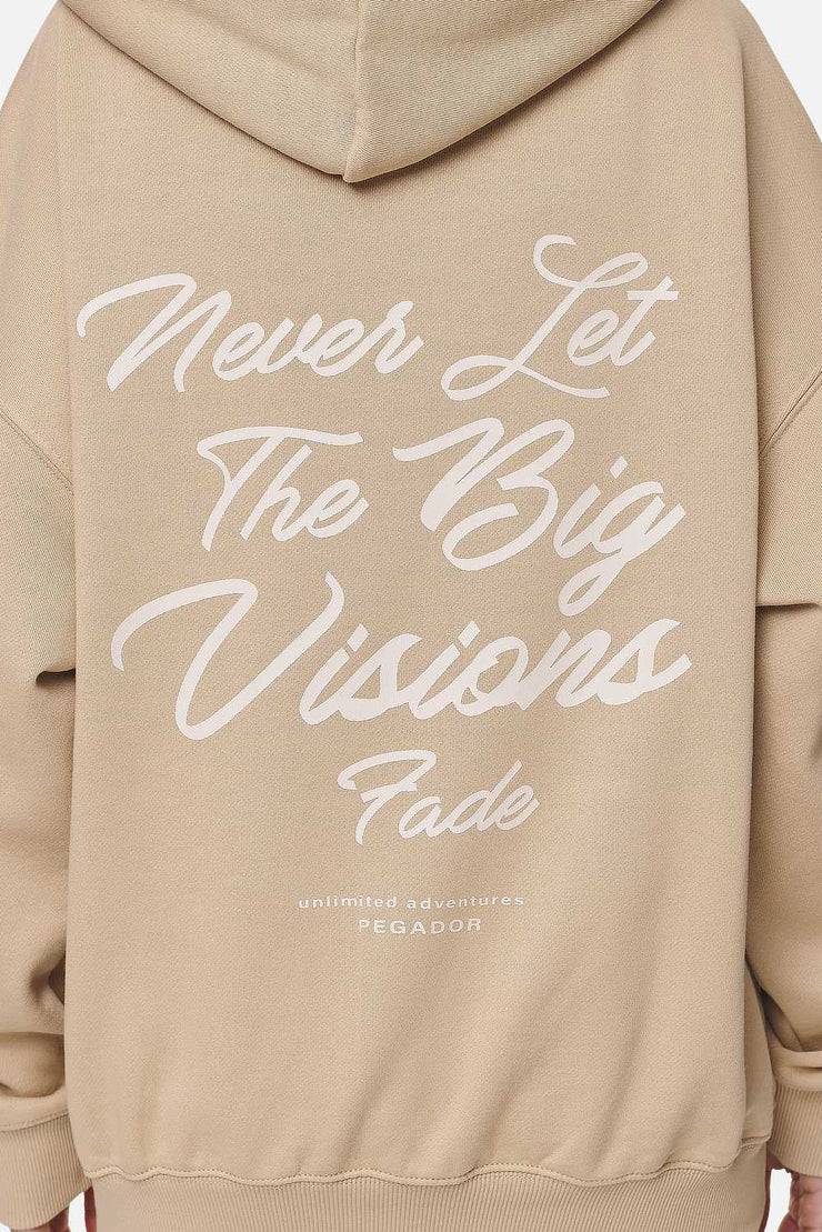 Pegador Berri Oversized Hoodie Washed Safari Sand Black Friday Preise