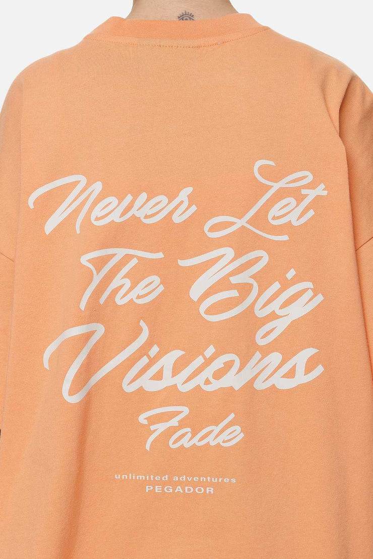 Pegador Berri Heavy Oversized Tee Washed Apricot Im Verkauf