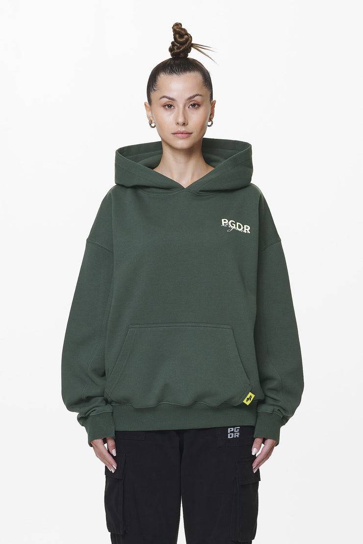 Pegador Sona Oversized Hoodie Washed Sage Green Preisnachlass