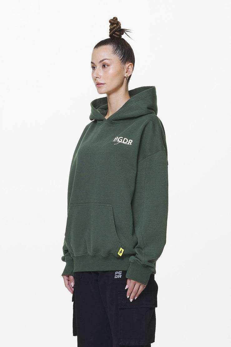 Pegador Sona Oversized Hoodie Washed Sage Green Preisnachlass