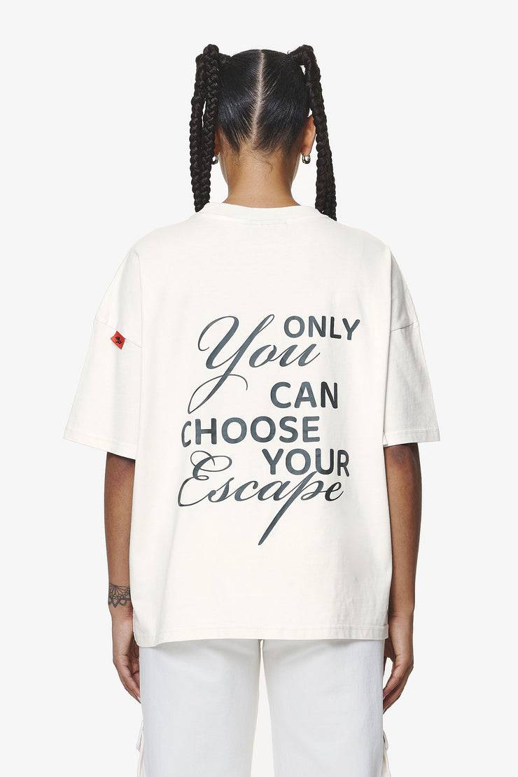 Pegador Sona Heavy Oversized Tee Washed Salty Cream Saisonschlussverkauf