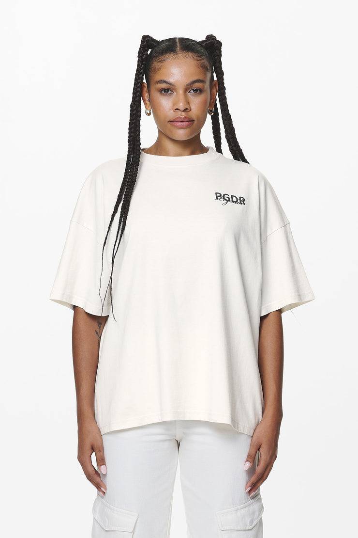 Pegador Sona Heavy Oversized Tee Washed Salty Cream Saisonschlussverkauf
