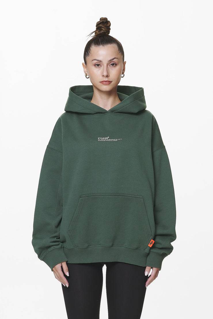 Pegador Navisk Oversized Hoodie Washed Sage Green Valentinstagsangebot