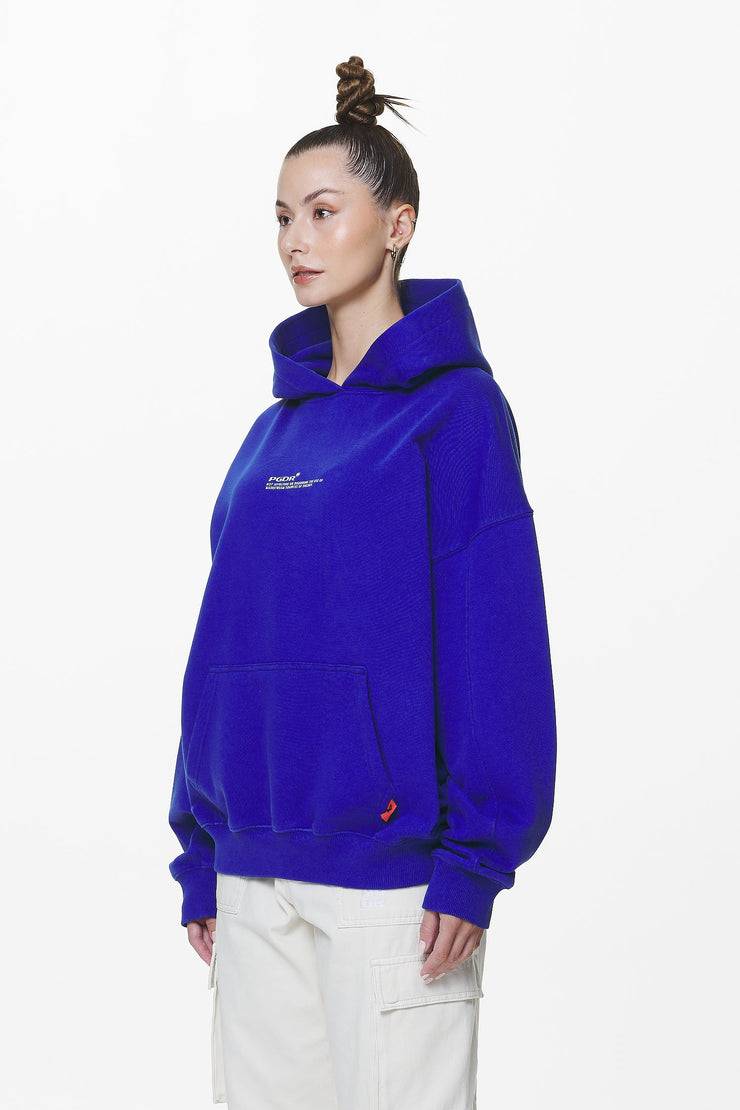 Pegador Navisk Oversized Hoodie Washed Endless Blue Jubiläumsangebot