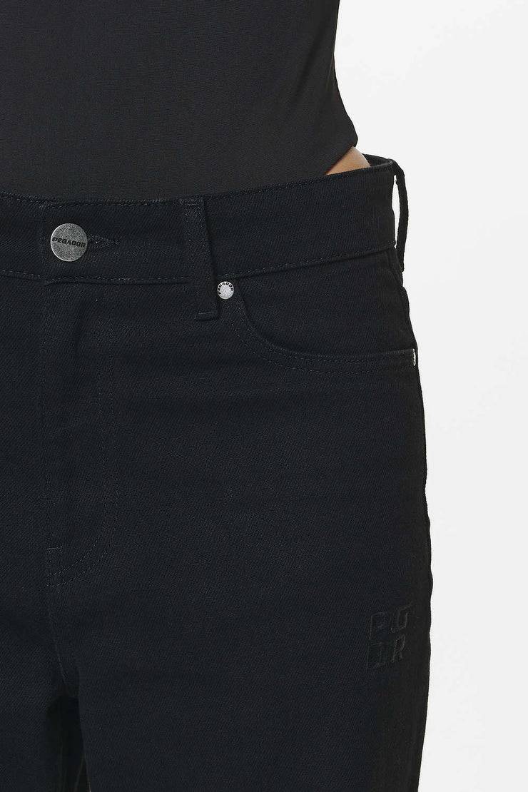 Pegador Moi Wide Jeans Black Zeitlich begrenztes Angebot