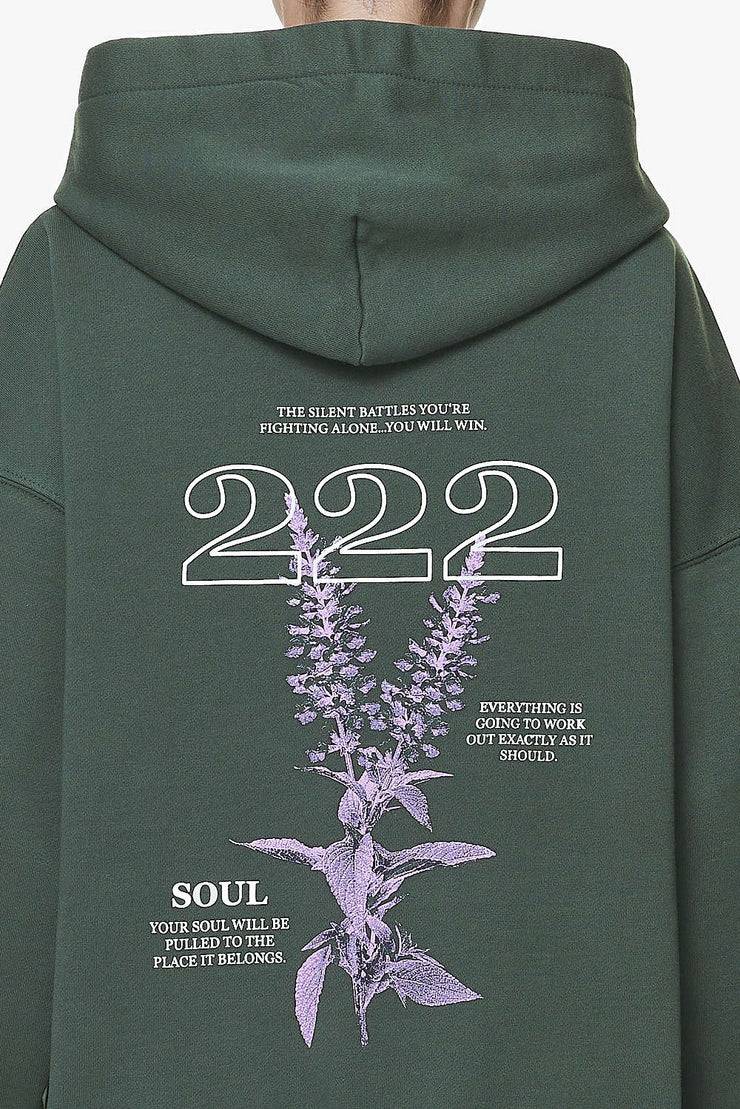 Pegador Habo Oversized Hoodie Washed Sage Green Kauf eins, bekomm eins gratis