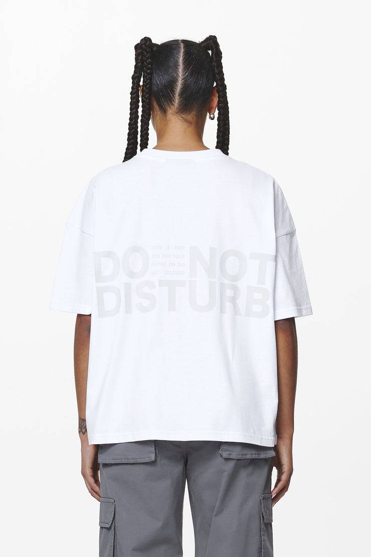 Pegador Groven Heavy Oversized Tee White Sonderangebote