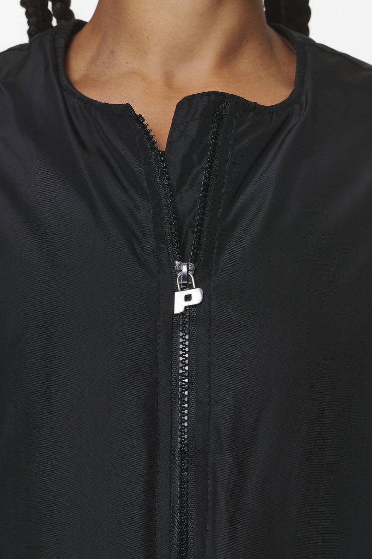 Pegador Floro Volume Puffer Bomber Jacket Black VIP-Rabatte
