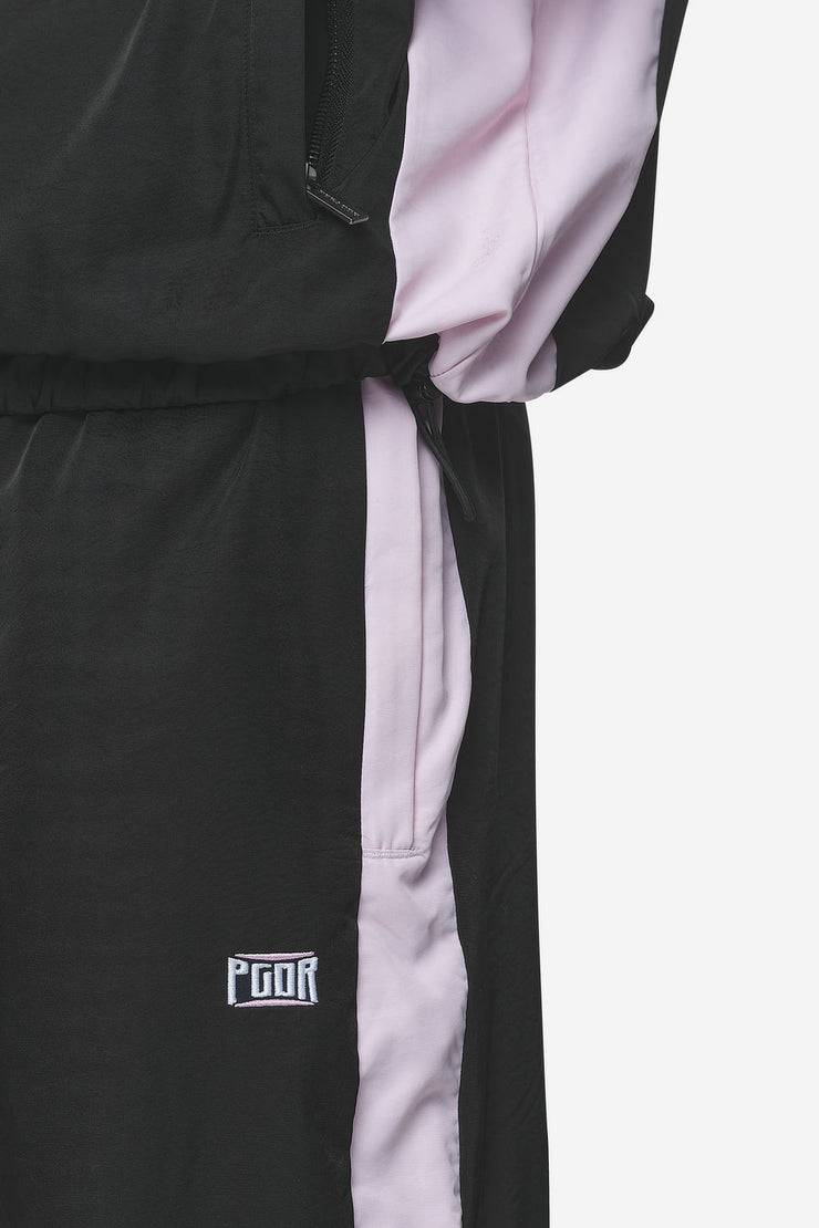 Pegador Stow Wide Track Pants Black Bubblegum Begrenzte Freigabe