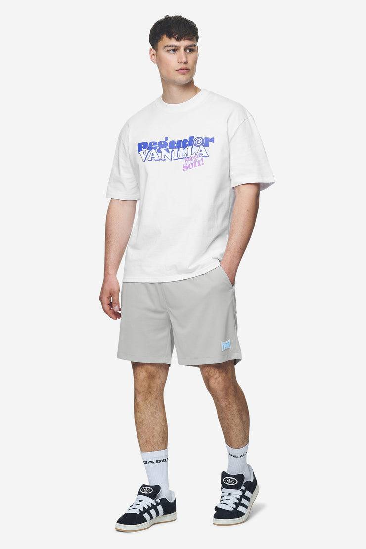 Pegador Sutro Mesh Shorts Pearl Grey Letzte 2 Tage