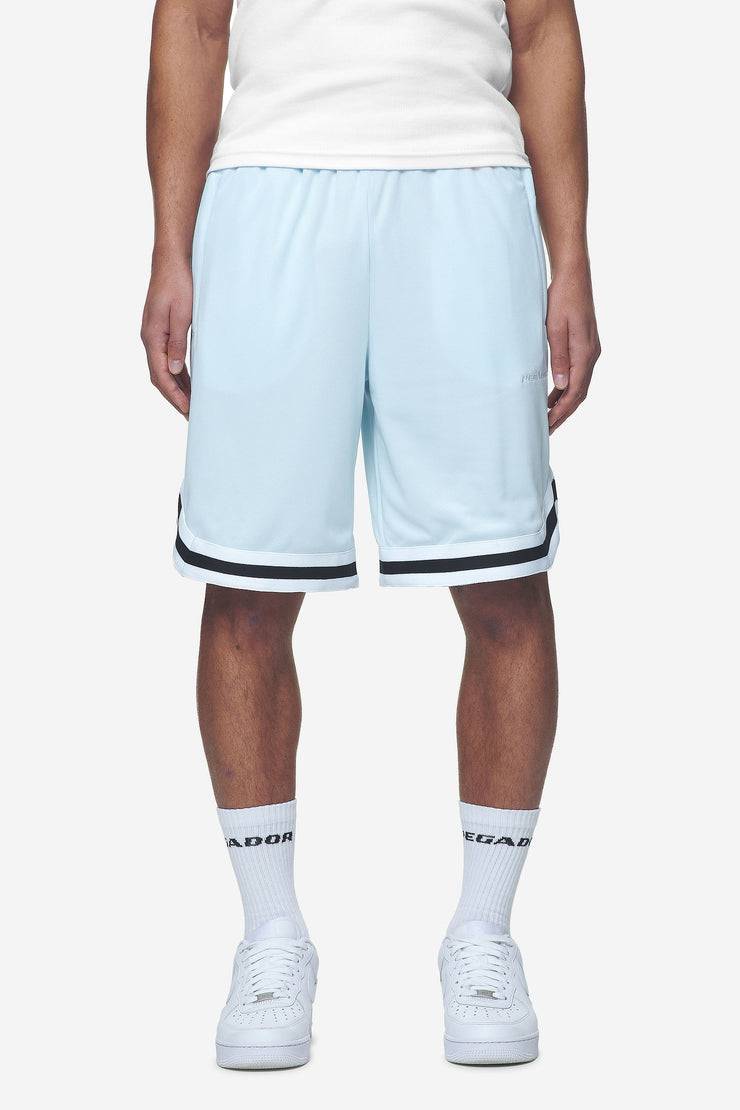 Pegador Lansing Basketball Shorts Baby Blue Letzter Tag