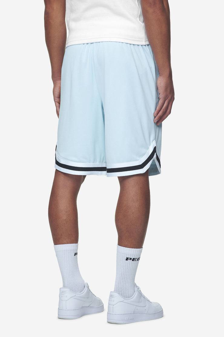 Pegador Lansing Basketball Shorts Baby Blue Letzter Tag