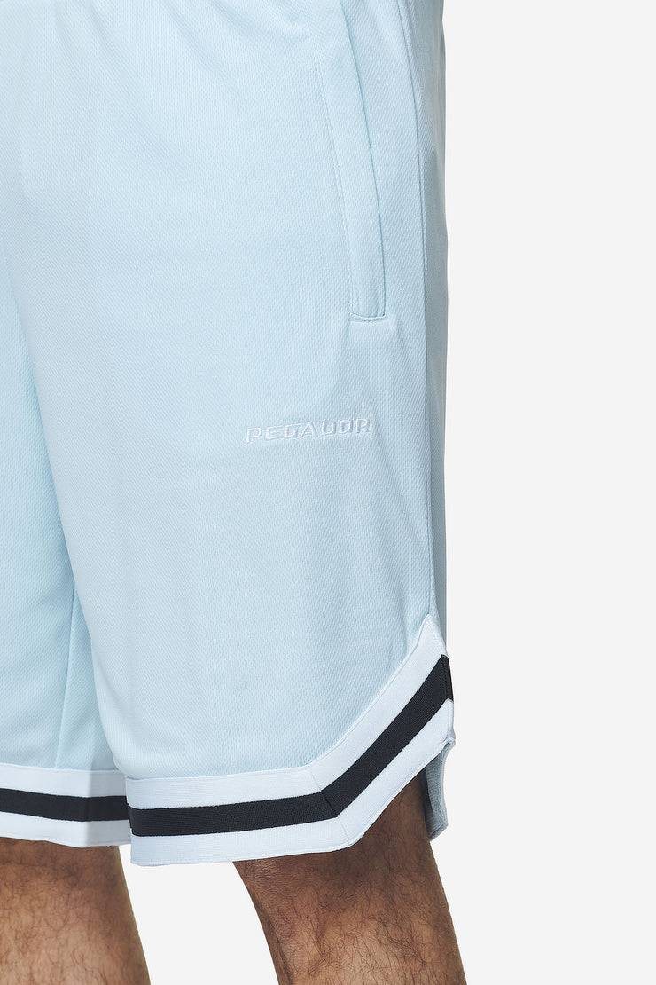 Pegador Lansing Basketball Shorts Baby Blue Letzter Tag